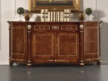 CLASSICO 2070F - Solid wood sideboard with doors by Guerra Vanni - view 2